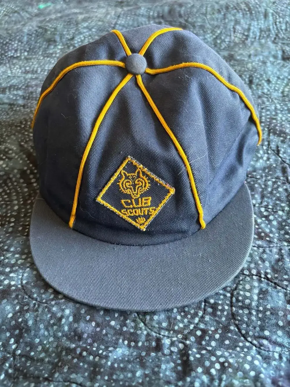 Vintage Official BSA Boy Scouts of America Cub Scouts Uniform Cap Hat